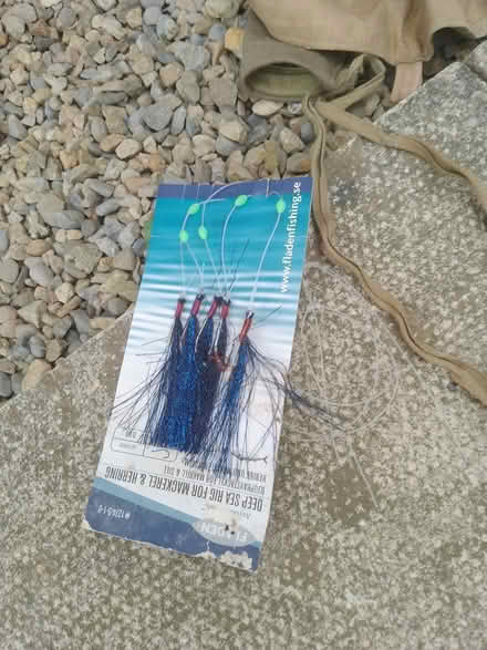 Photo of free Fishing rods and net and feathers (Harrogate. HG1.) #2