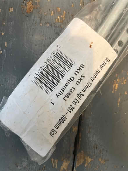 Photo of free Drawer runners (Queens Park) #2