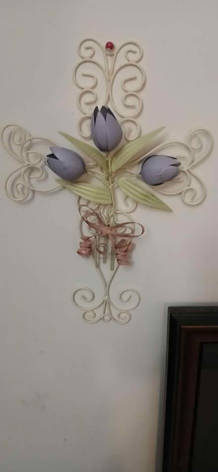 Photo of free Metal wall Cross (Longwood) #1