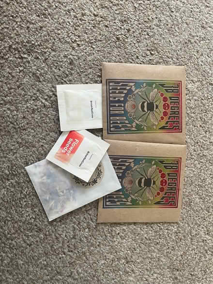 Photo of free 5 packets of wildflower seed (Longbarn WA2) #1