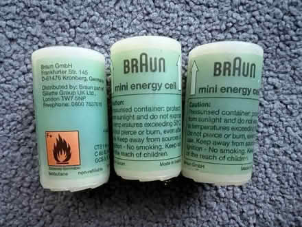 Photo of free Braun Mini Energy Cells (Fareham PO15) #1