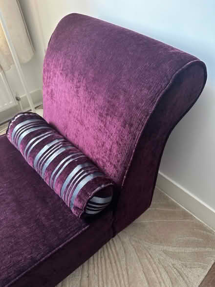 Photo of free Chaise Longue purple (Kingston, KT2) #1