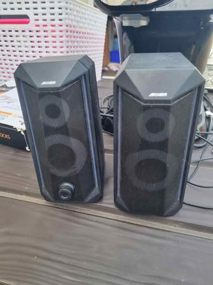 Photo of free PC speakers, RGB (St Athan CF62) #1