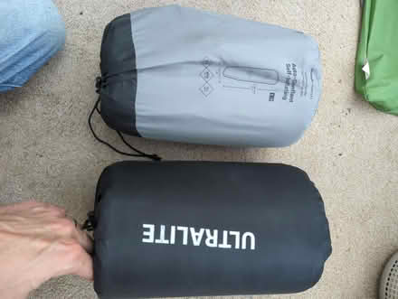 Photo of free 2 x self inflating camping mattress (Cove West Heath GU14) #1