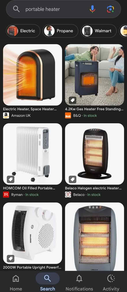 Photo of Portable heater (Leeds LS7) #1