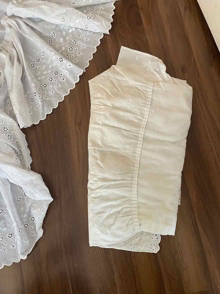 Photo of free Canopy bed “top” and bed skirt (Milton (Thompson and Derry)) #2