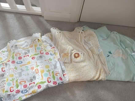 Photo of free 3x baby sleeping bag/sacks (Cheetham Hill M8) #1
