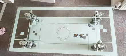 Photo of free Center table and brown 2 seater (Sauchie, Alloa) #2