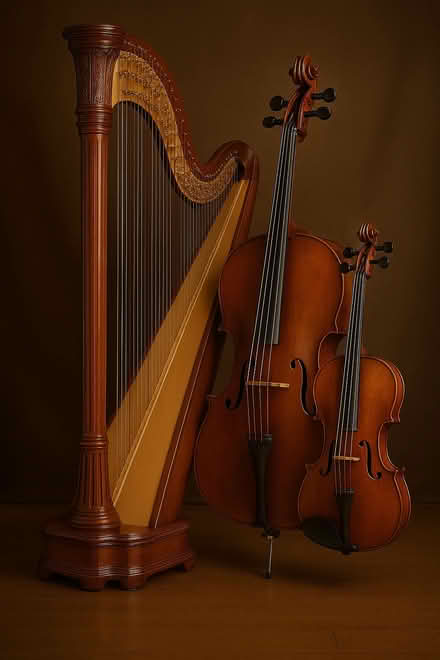 Photo of Full Size Harp or Violin or Cello. Good Condition (Moulsecoomb BN1) #1