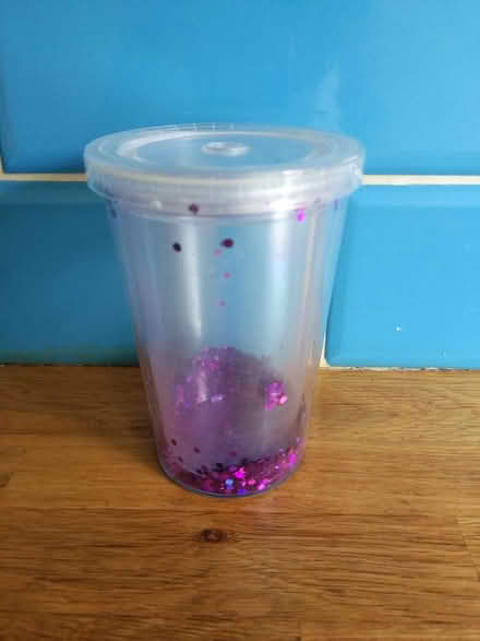 Photo of free Glitter cup with lid (New Marston OX3) #1
