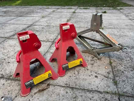 Photo of free Car jack / axle stand (L6) #1