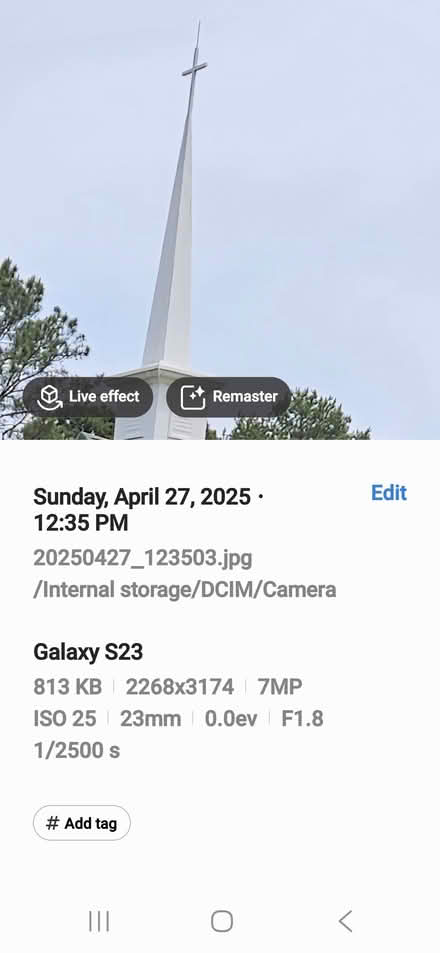 Photo of free church steeple (156 lindsey chapel rd) #1