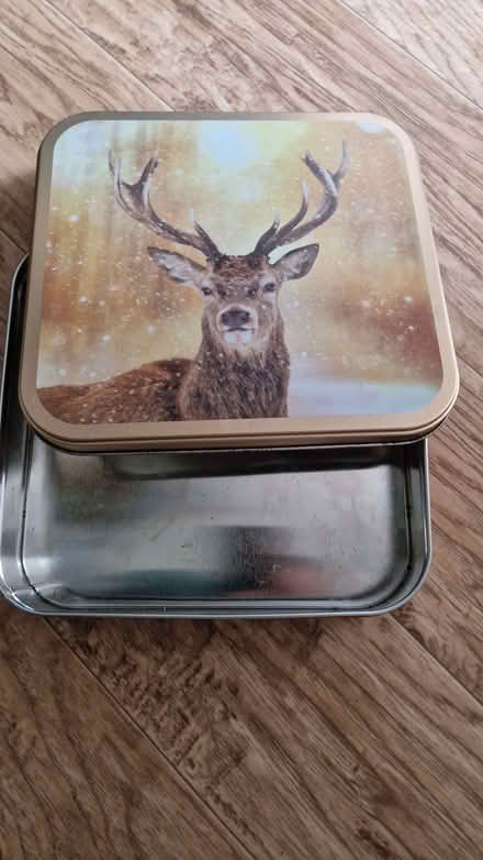 Photo of free Tin and baskets (Brandhall B68) #1
