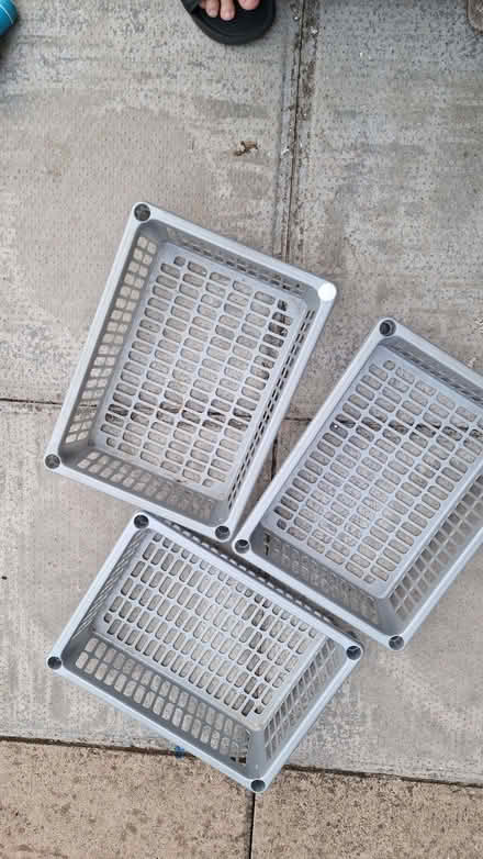 Photo of free Tin and baskets (Brandhall B68) #3