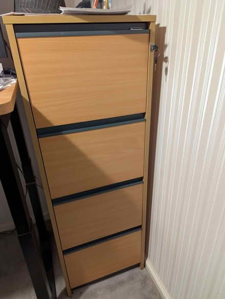 Photo of free 4-Drawer Filing Cabinet (Woodley RG5) #1