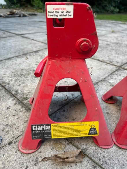 Photo of free Car jack / axle stand (L6) #2