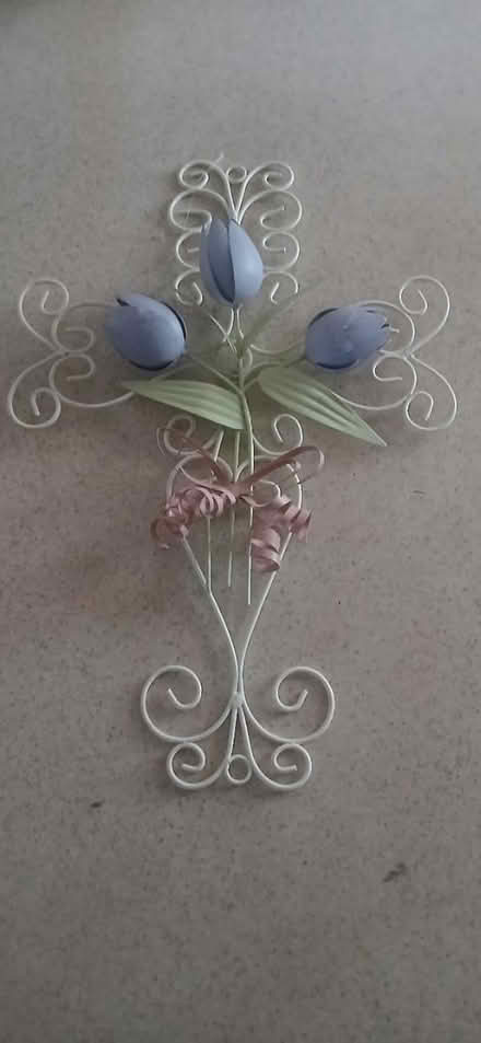 Photo of free Metal wall Cross (Longwood) #2
