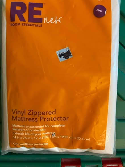 Photo of free New full mattress protector (Off of quince orchard road) #1