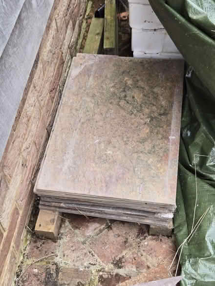 Photo of free Slate floor tiles (Ridgeway Dr & Ridgeway Rd) #1