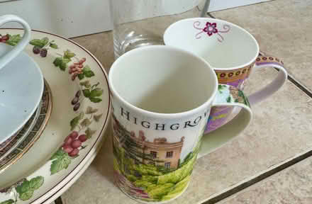 Photo of free Crockery, Mugs, & Large Glass Vase (Beaconsfield HP9) #1