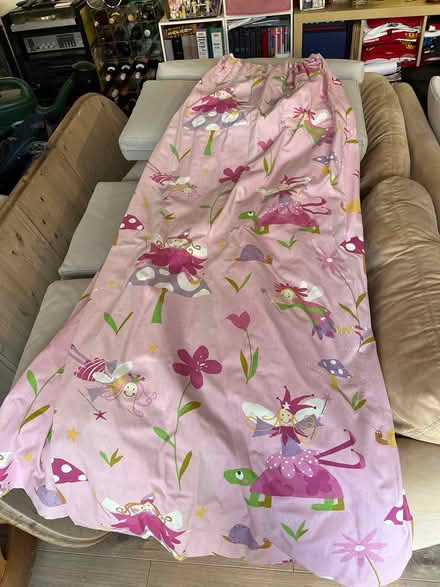 Photo of free Pink fairy black out curtains (W5 Ealing) #3