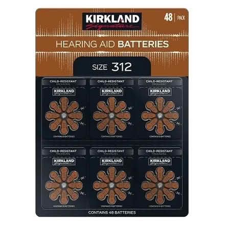 Photo of free Hearing Aid Batteries Size 312 (Burton Peninsula Vashon Island) #1