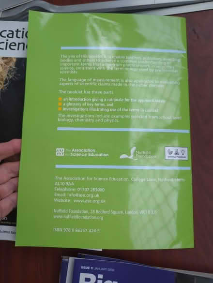 Photo of free Science language guide (HA6 Northwood) #2