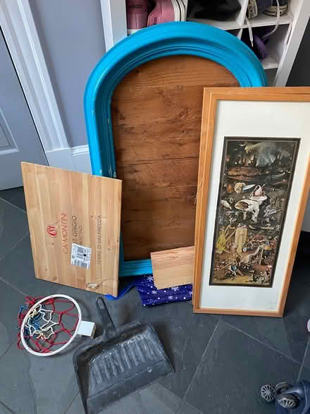 Photo of free Painting print, wood frame, more (Lowell and highland) #2