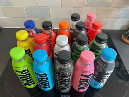Photo of free Empty PRIME bottles (Glenfield, Leicester LE3 8) #1