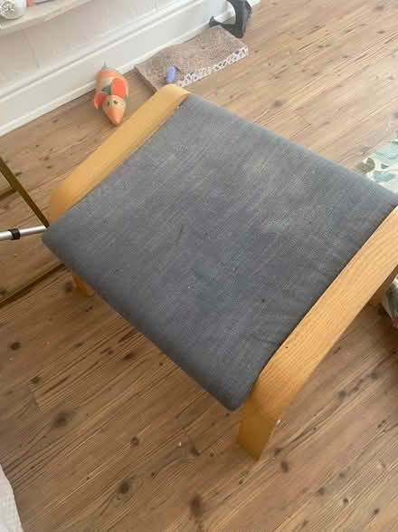 Photo of free 2 chairs and footstool gret (L9 0LX) #2