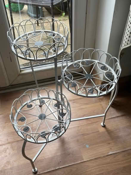 Photo of free Metal plant stands (Clapham, Bedford) #1