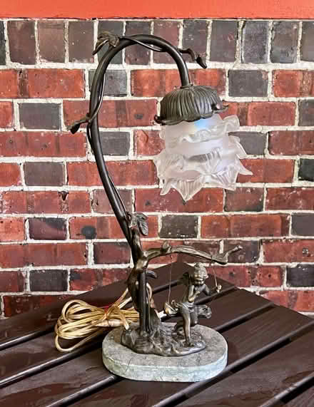 Photo of free Art Nouveau Lamp (Girard Estates South Phila) #1
