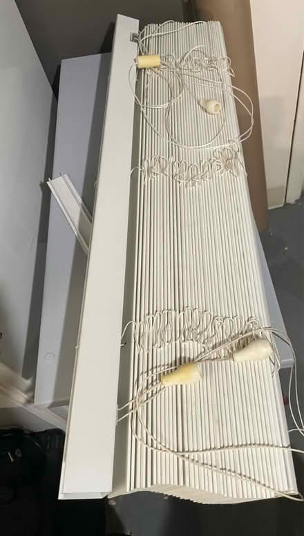 Photo of free 2-inch faux wood blinds 30x64 (Near Lyndhurst High School) #1