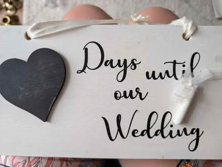 Photo of free Wedding countdown sign (Low Fell Ne9) #1