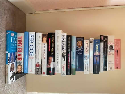 Photo of free Autobiographies (mostly hardback) (Eastbourne BN21) #1