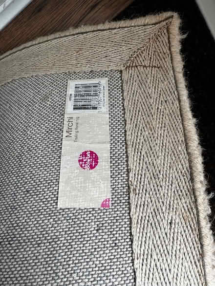 Photo of free Beige wool floral rug (Kingston, KT2) #3