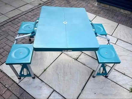 Photo of Small foldout camping table (Lowedges S8) #1