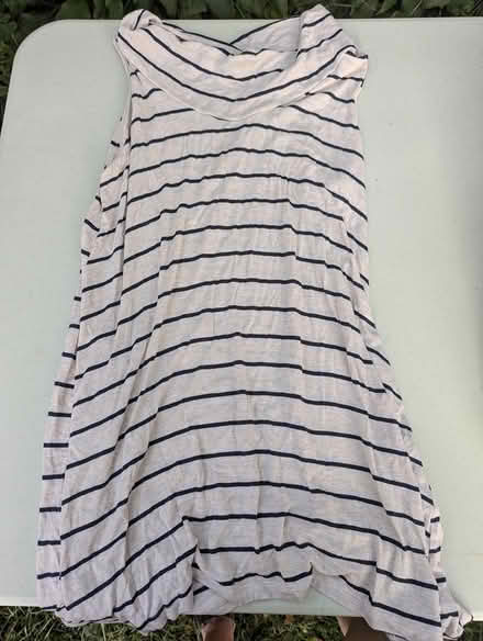 Photo of free womens stripey minidress (Davis Square Somerville) #1