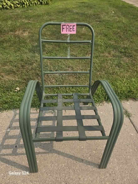 Photo of free 2 patio chairs (Howell, MI) #1