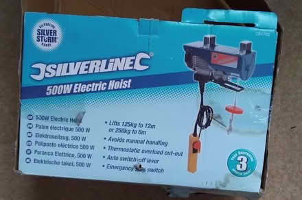 Photo of free Electric Hoist (Panshanger AL7) #2
