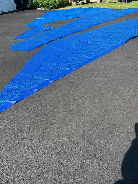 Photo of free Solar pool cover pieces (Newark, Old Baltimore Pike) #2