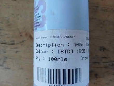 Photo of free Car Spray Paint Opel (Vauxhall) Saturn Blue / SaturnBlau (Great Salkeld CA11) #1
