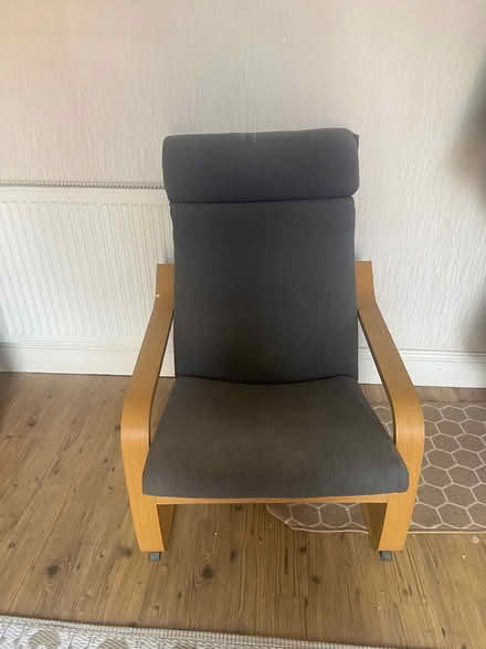 Photo of free 2 chairs and footstool gret (L9 0LX) #1