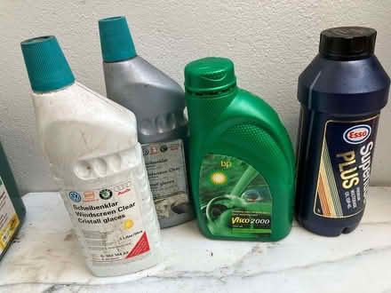 Photo of free Car engine oil and screen wash (West Hill BN1) #1