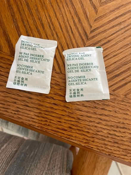 Photo of Silica Gel packages (Casa Grande) #1