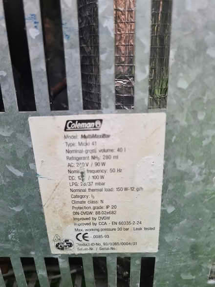 Photo of free 3 way camping fridge (Hastings TN34) #1