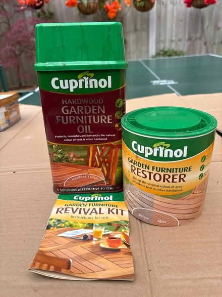 Photo of free Garden furniture restorer kit (Ashford, Surrey TW15) #1