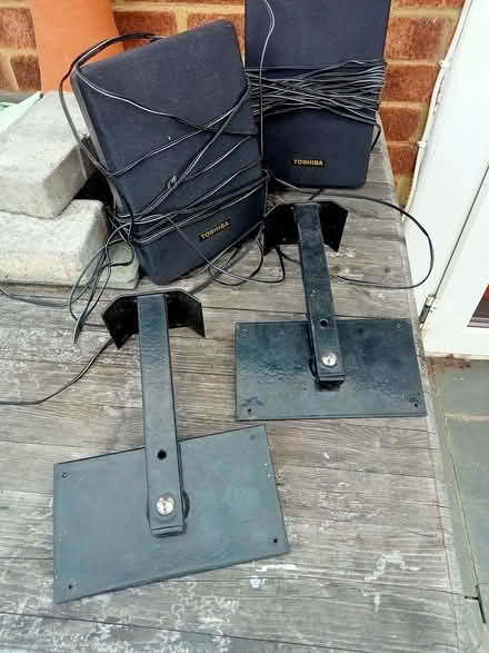Photo of free Speakers and wall brackets (Polegate BN26) #2