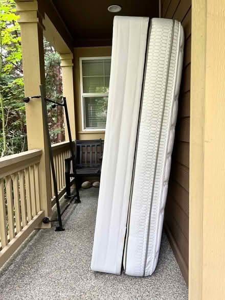 Photo of free Twin Mattress Set (Downtown Bothell) #1