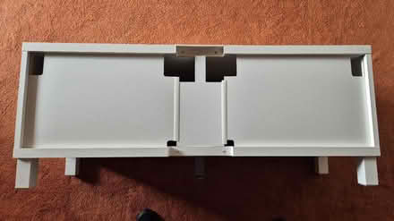 Photo of free IKEA TV stand (white) (Temple Park RG42) #4